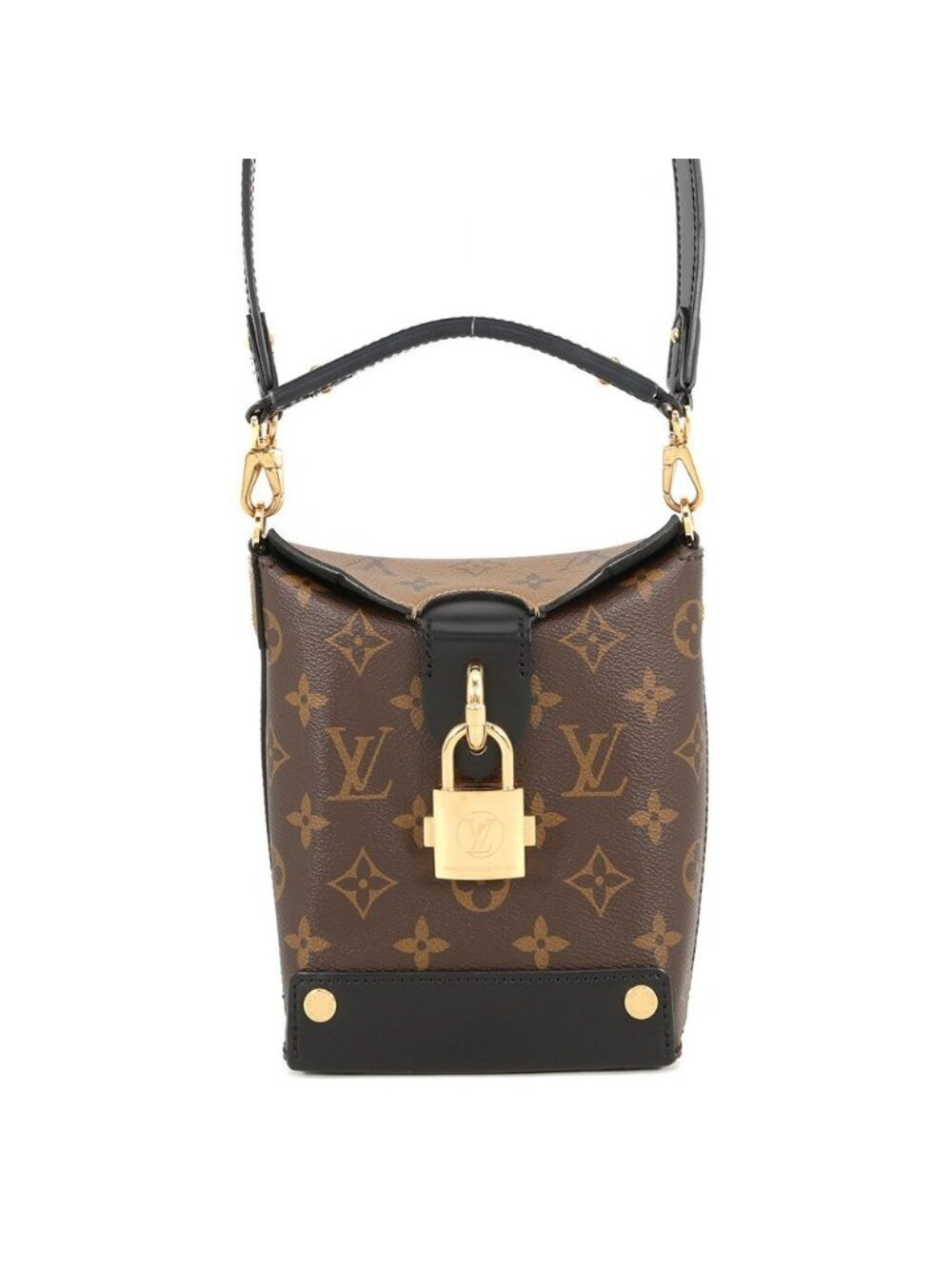 Louis Vuitton Monogram Reverse Bento Box BB 2-Way Shoulder Bag
